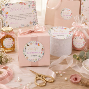 Adesivo Chuva de Amor Baby Shower