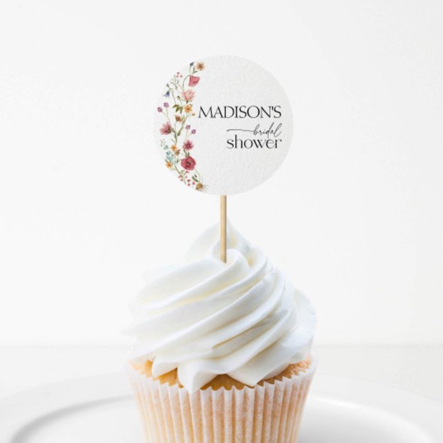 Adesivo Chuva de Amor, Chás de Noiva de Flores Silvestres (Criador carregado)