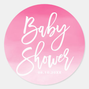 Adesivo Chuva de Bebê Personalizada com Letreiro à Mão em 