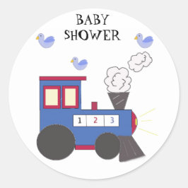 Adesivo Chuva de Bençãos Baby Shower Trem