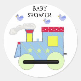 Adesivo Chuva de Bençãos Baby Shower Trem