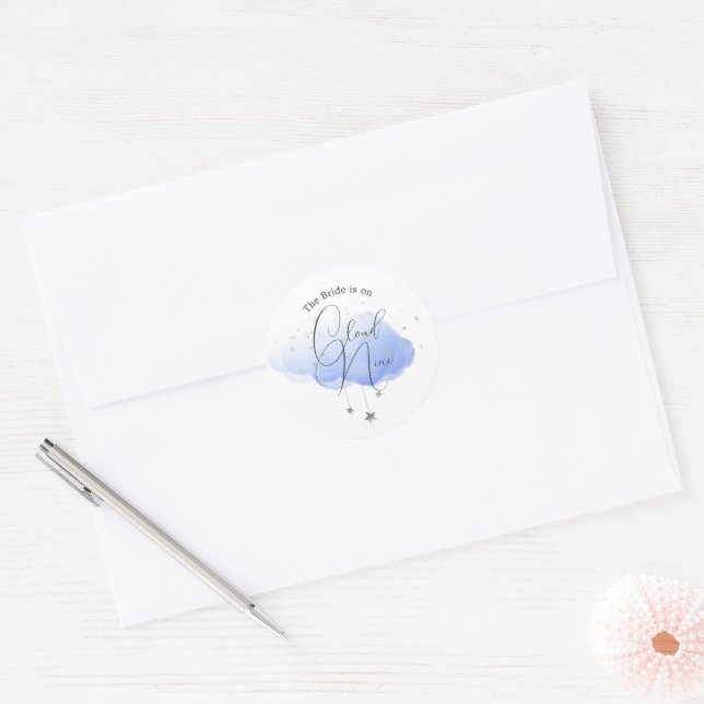 Adesivo Chuva de Bençãos Chá de Noiva (Envelope)