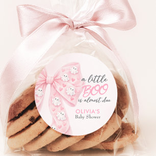 Adesivo Chuva de Boo: Baby Shower de Halloween com Arco