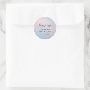 Adesivo Chuva de Flocos de Neve de Inverno Baby Shower
