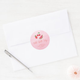 Adesivo Chuva de Frutas Baby Shower