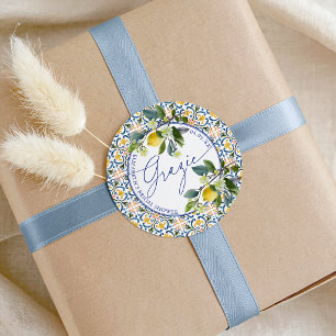 Adesivo Chuva de Lembrancinhas de Chá de Noiva Italiano de