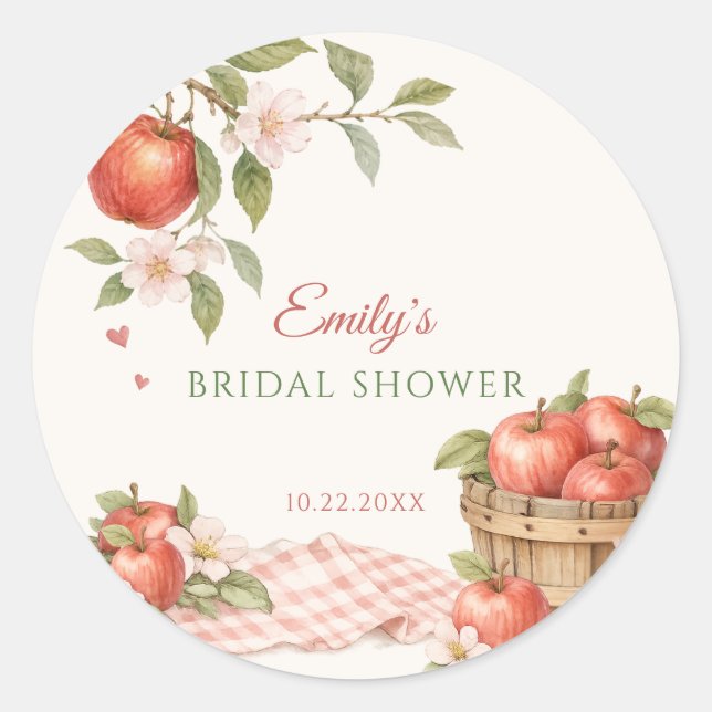 Adesivo Chuva de Noiva Appley EVER AFTER  (Frente)