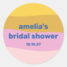 Chuva de Noiva Azul Rosa Amarelo Fofo Divertido Pe