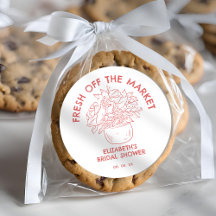 Chuva de Noiva Coral Desenhada à Mão Recém-saída d