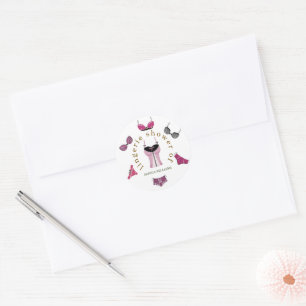 Adesivo Chuva de Noiva de Lingerie Tema Floral
