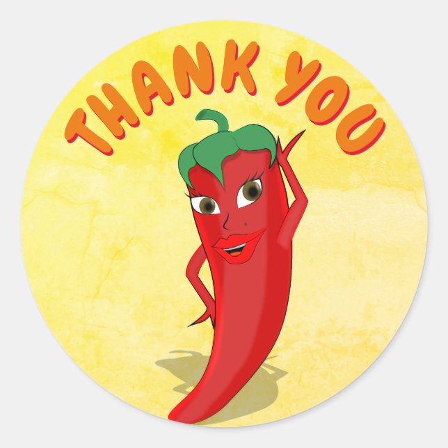 Adesivo Chuva de Noiva Fiesta Com Diva Pimenta Vermelha Qu (Frente)