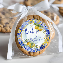 Adesivo Chuva de Presentes de Noiva Agradecimento Roteiro 