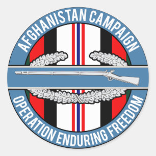 Adesivo CIB de Afeganistão OEF