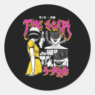 Adesivo Cicatriz Colorida de Uzumaki