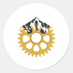Adesivo Ciclismo de Montanha Downhill Bicicleta Mtb Hobby