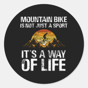 Adesivo Ciclismo de Montanha Downhill - Ciclismo de Montan