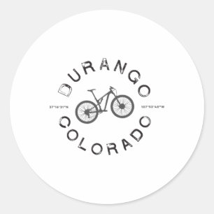 Adesivo Ciclismo de Montanha Durango Colorado T