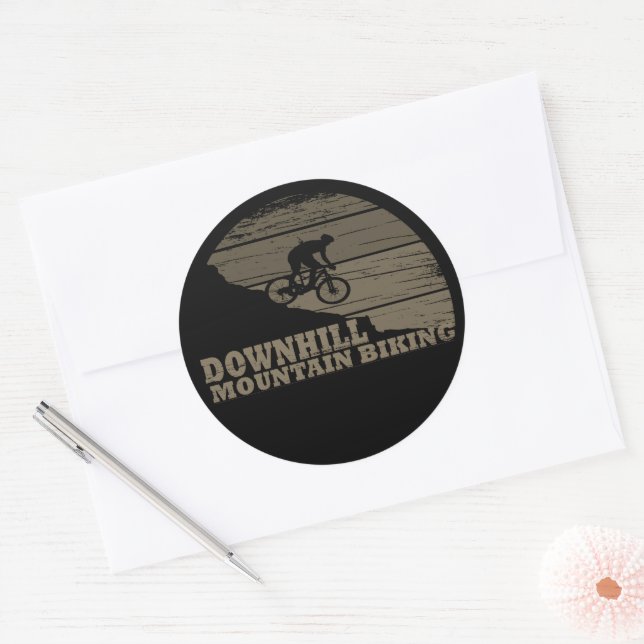 Adesivo Ciclismo de Montanha MTB Downhill (Envelope)