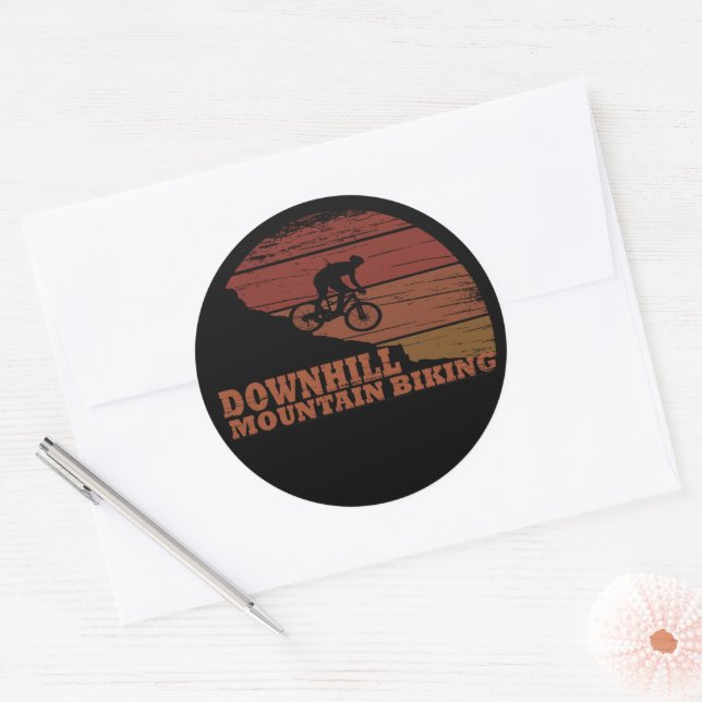 Adesivo Ciclismo de Montanha MTB Downhill (Envelope)