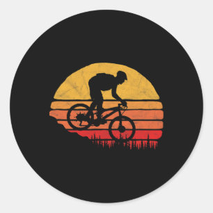 Adesivo Ciclismo de Montanha Vintage Gráfico ao Ar Livre R