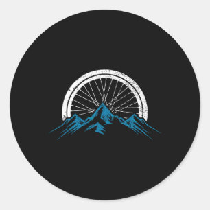 Adesivo Ciclismo de Montanha Vintage Mountainbike Moto de