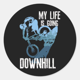 Adesivo Ciclismo Life Behind Rs Mountain Bike Enduro Mtb