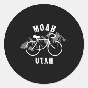 Adesivo Ciclismo Moab Utah Gráfico