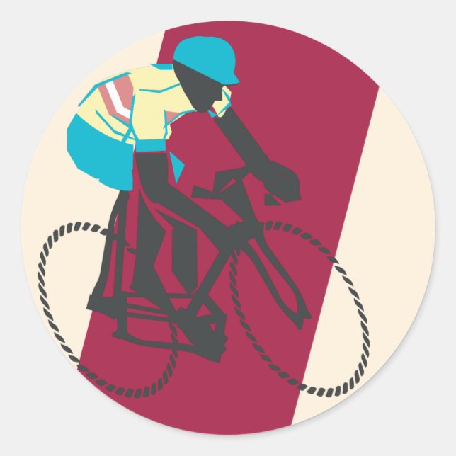 Adesivo Ciclista #2 (Frente)