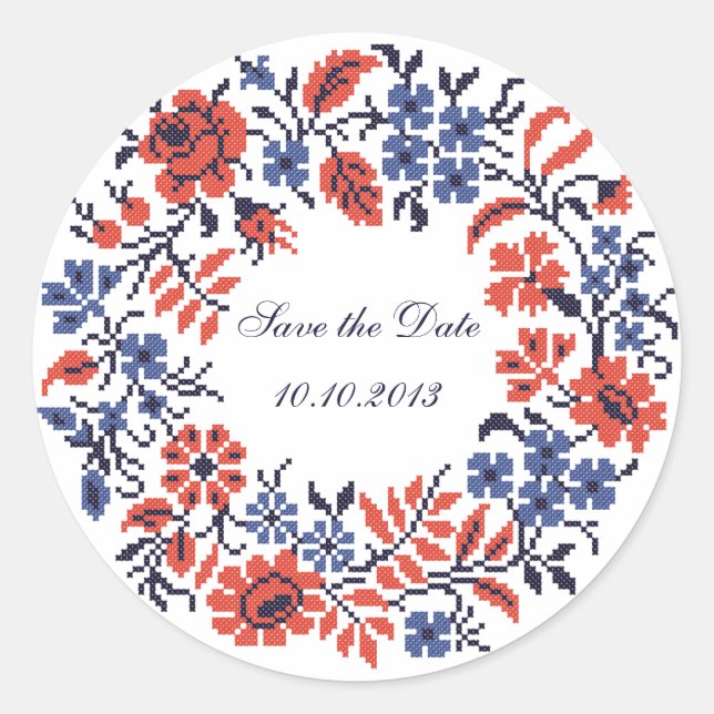 Adesivo Ciclo de flores (Frente)