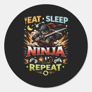 Adesivo Ciclo de Vida Ninja