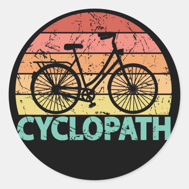 Adesivo Ciclopath Funny Cycling (Frente)