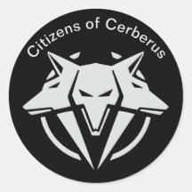 Cidadãos de Cerberus Sticker