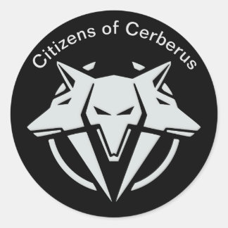 Adesivo Cidadãos de Cerberus Sticker