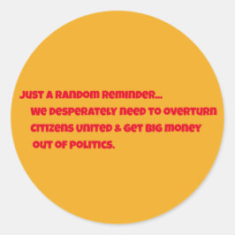 Adesivo Cidadãos United Round Sticker