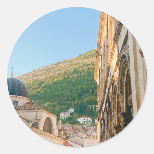 Adesivo Cidade antiga de Dubrovnik (Frente)