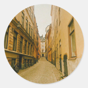 Adesivo Cidade Antiga, Gamla Stan, Estocolmo, Suecia