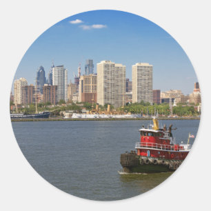 Adesivo Cidade - Camden, NJ - A cidade da Filadélfia