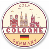 Cidade da Alemanha, Colônia - Skyline Emblem