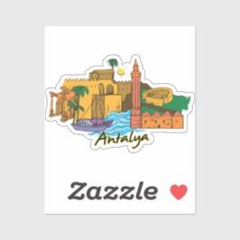 Adesivo Cidade de Antalya