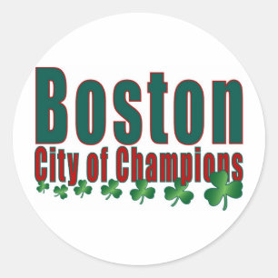 Adesivo Cidade de Boston dos campeões
