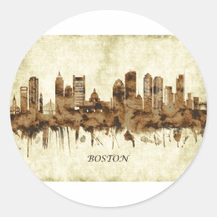 Adesivo Cidade de Boston Massachusetts