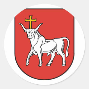 Adesivo Cidade de Kaunas, Lithuania