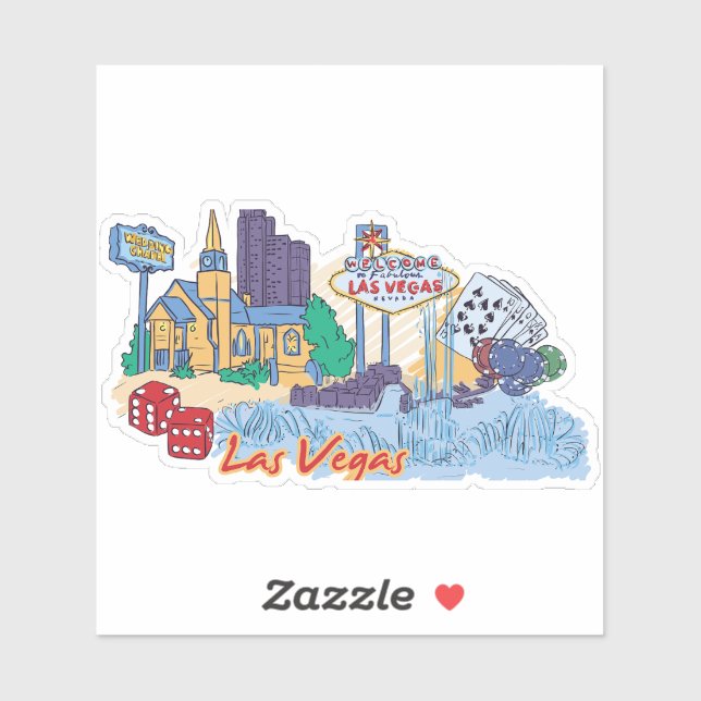 Adesivo Cidade de Las Vigas (Folha)