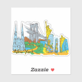 Adesivo Cidade de Nova Iorque