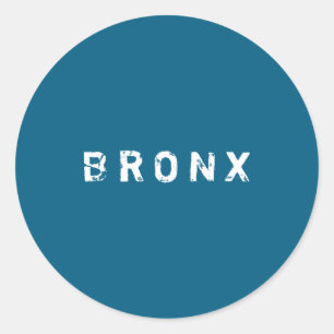 Adesivo Cidade de Nova York Nyc Bronx Retro Clic Valor Pre