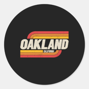 Adesivo Cidade de Oakland California Ca