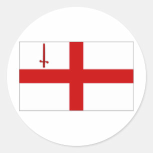 Adesivo Cidade de Reino Unido da bandeira de Londres