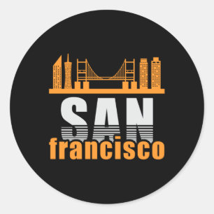 Adesivo Cidade de São Francisco, Cidade dos Estados Unido