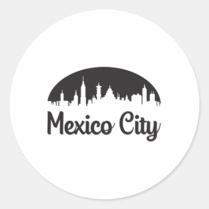 Adesivo Cidade do México - Cidade do México - Skyline Trip