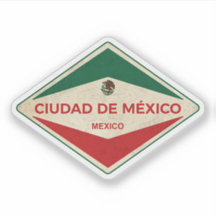 Adesivo Cidade do México - Vintage